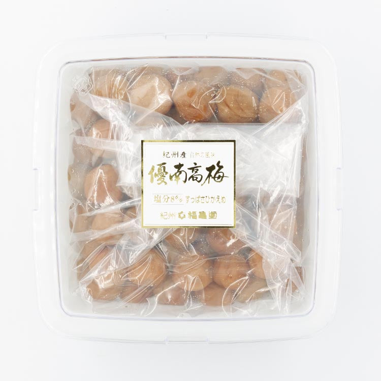 信州産　南高梅 自然干 塩分20％ 紀州産 南高梅 – 紀州・福亀堂